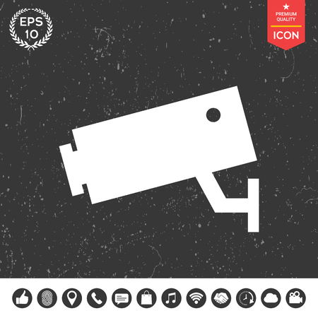 Security Camera iconのイラスト素材