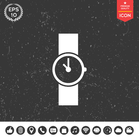 Wristwatch iconのイラスト素材