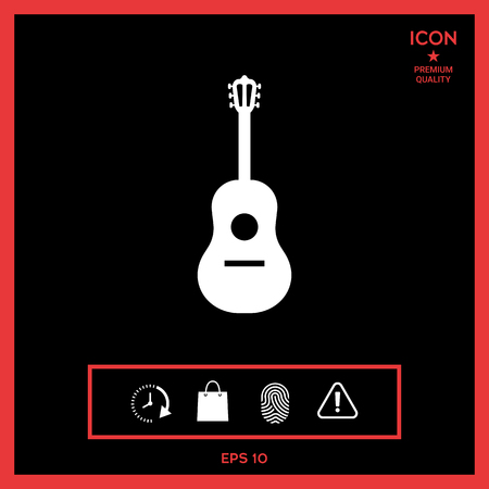Guitar iconのイラスト素材