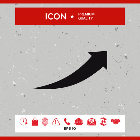 Arrow icon - upのイラスト素材