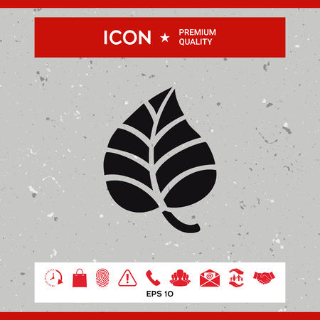 Creative vector logo - leaf. Element for your designのイラスト素材