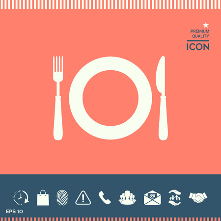 Restaurant iconのイラスト素材