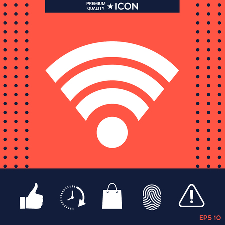 Internet connection iconのイラスト素材