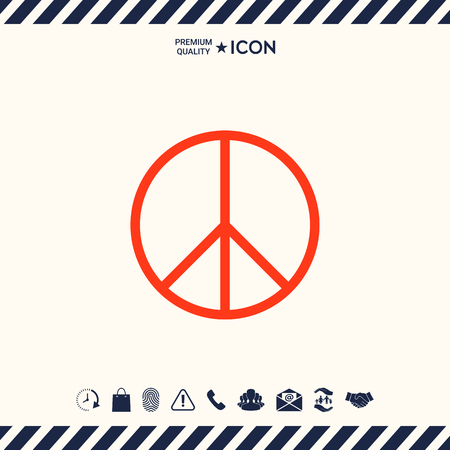 Peace signのイラスト素材