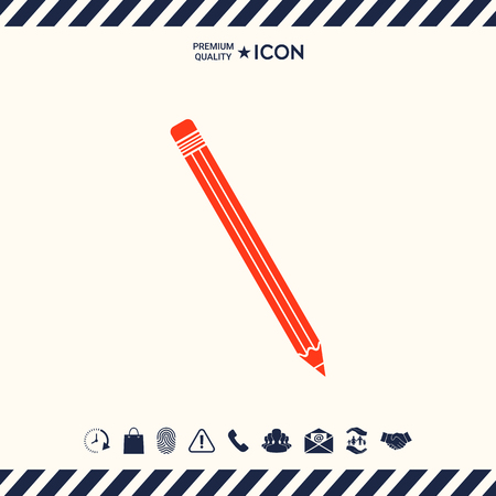 Pencil iconのイラスト素材