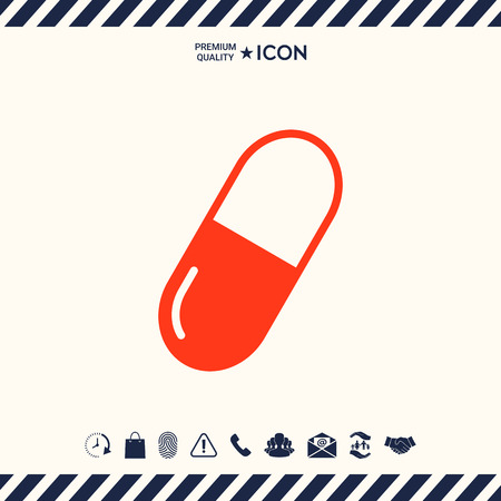 Pill iconのイラスト素材