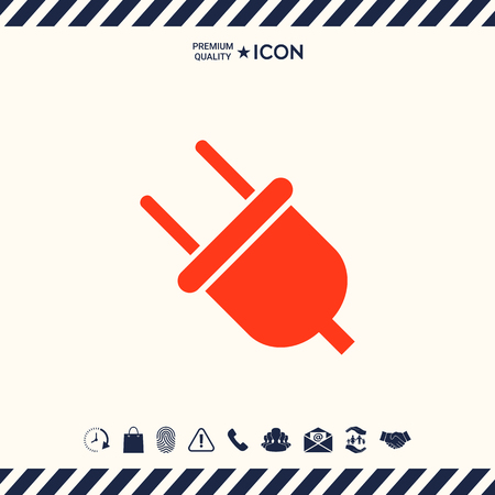 Plug iconのイラスト素材