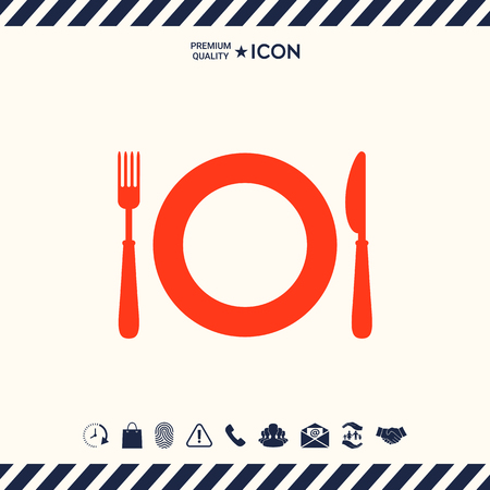 Restaurant iconのイラスト素材