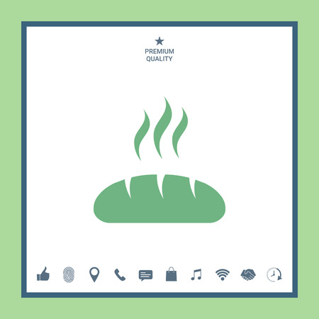 Bread iconのイラスト素材