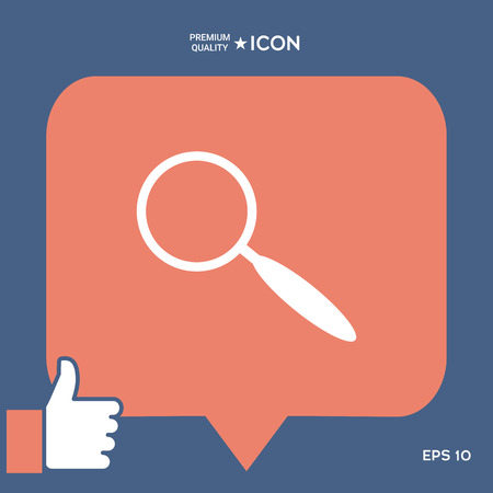 Search iconのイラスト素材