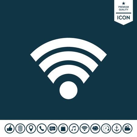 Internet connection iconのイラスト素材