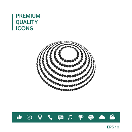 Logo design - Earth symbolのイラスト素材