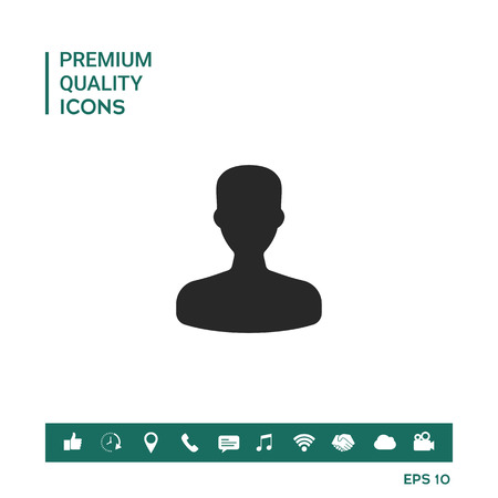 Profile, User icon.のイラスト素材