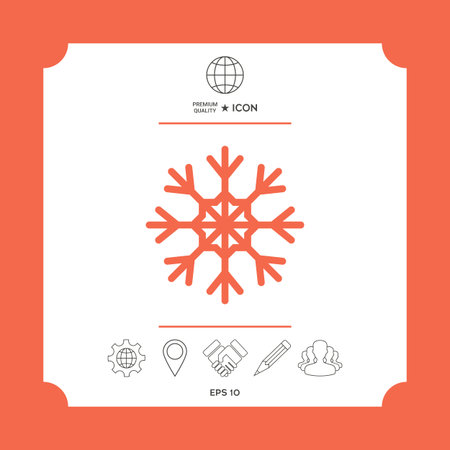 Icons with background of graphic elements for your design.のイラスト素材