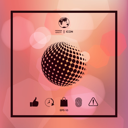 Earth Logo designのイラスト素材