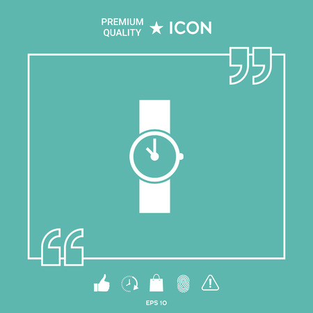 Wristwatch iconのイラスト素材