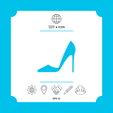 Elegant women shoeの写真素材