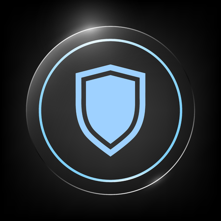 Shield, protection icon . Signs and symbols - graphic elements for your designの写真素材