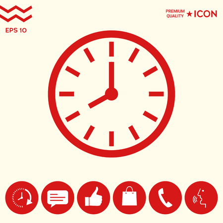 Watch icon symbolのイラスト素材