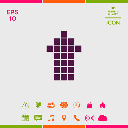 Arrow icon - upのイラスト素材