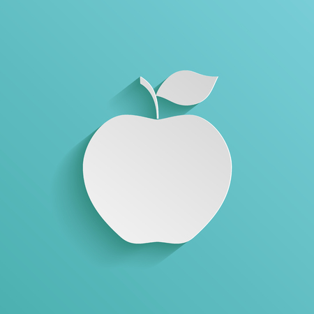 Apple icon symbolのイラスト素材