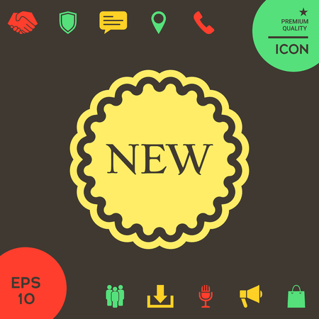 New offer icon . Signs and symbols - graphic elements for your designのイラスト素材