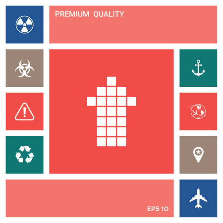 Arrow icon - up . Elements for your designのイラスト素材