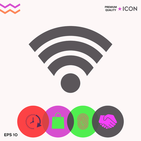 Internet connection iconの写真素材