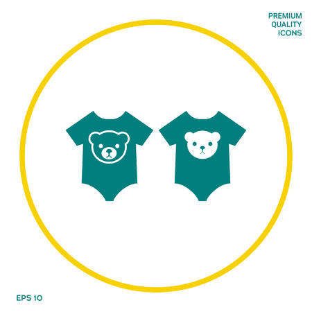 Baby rompers icon. Element for your designのイラスト素材