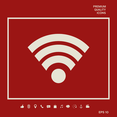 Internet connection iconのイラスト素材