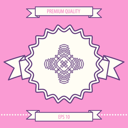 Oriental arabic pattern. Logo. Element for your designのイラスト素材