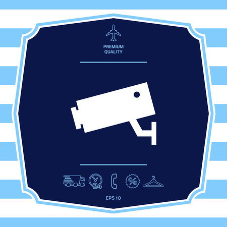 Security Camera iconのイラスト素材