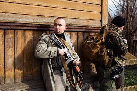 Hitman on operation of capturing the village