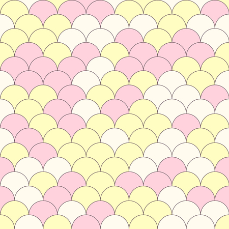 Vector colorful geometric seamless pattern. Mosaic texture concept. 033のイラスト素材