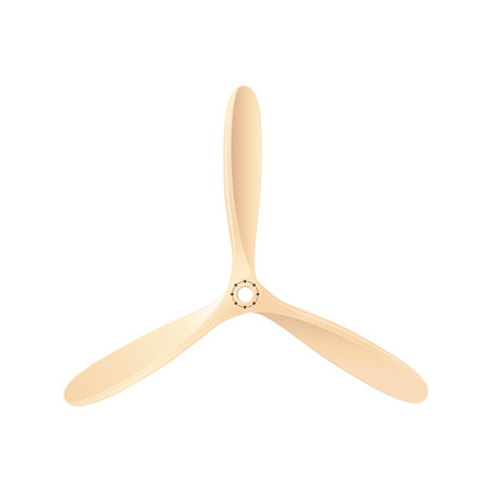 vector propeller air screw vintage volume objectのイラスト素材