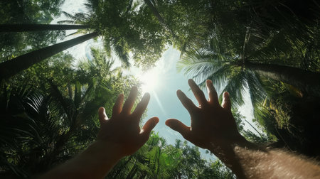 Innovative storytelling through a first person perspective with apple vision pro technologyの素材