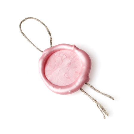 old pink wax seal stampsの写真素材