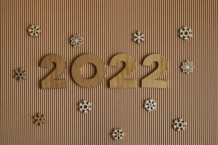2022 New Year Abstract background. Happy 2022 New Year.の写真素材