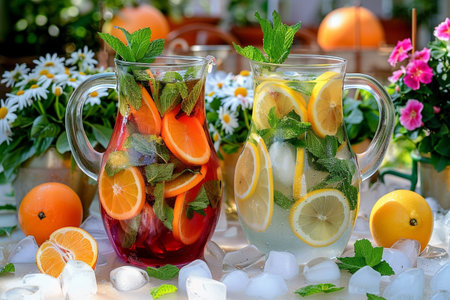 Refreshing Summer Beveragesの素材