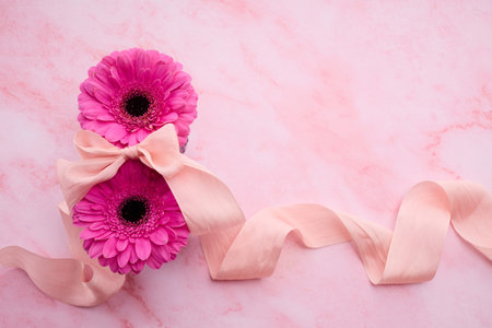Eight March. Womans day. Pink Floral Elegance