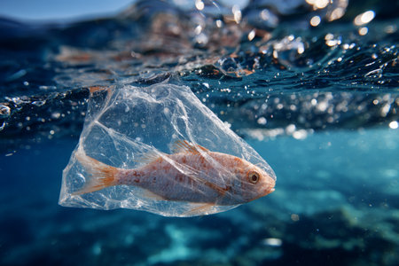 Plastic Wrapped Fishの素材