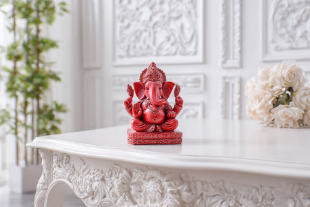 Red Ganesha Statueの素材