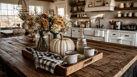 Rustic Fall Kitchen Decorの素材