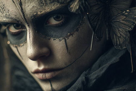 Enigmatic Masked Portraitの素材