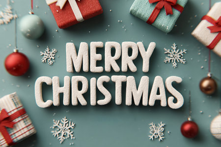 Festive Christmas Greetingの素材