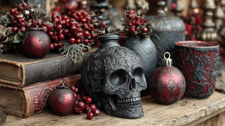 Gothic Skull Decorの素材