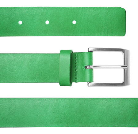 Belt isolated on white backgroundの写真素材