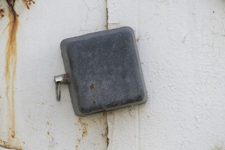 padlock door backgroundの写真素材