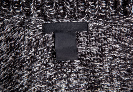 clothes with label tag