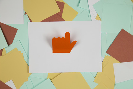 color note sticker backgroundの写真素材